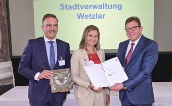 Stadt Wetzlar als familienfreundlicher Arbeitgeber ausgezeichnet